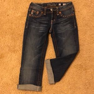 Miss Me Capri jeans size 26